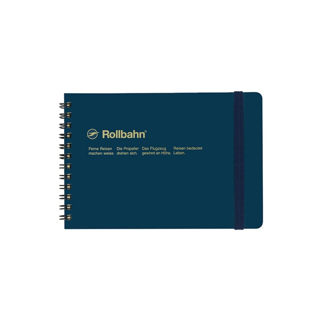 DELFONICS Rollbahn Horizontal Spiral Notebook, Color: Dark Green