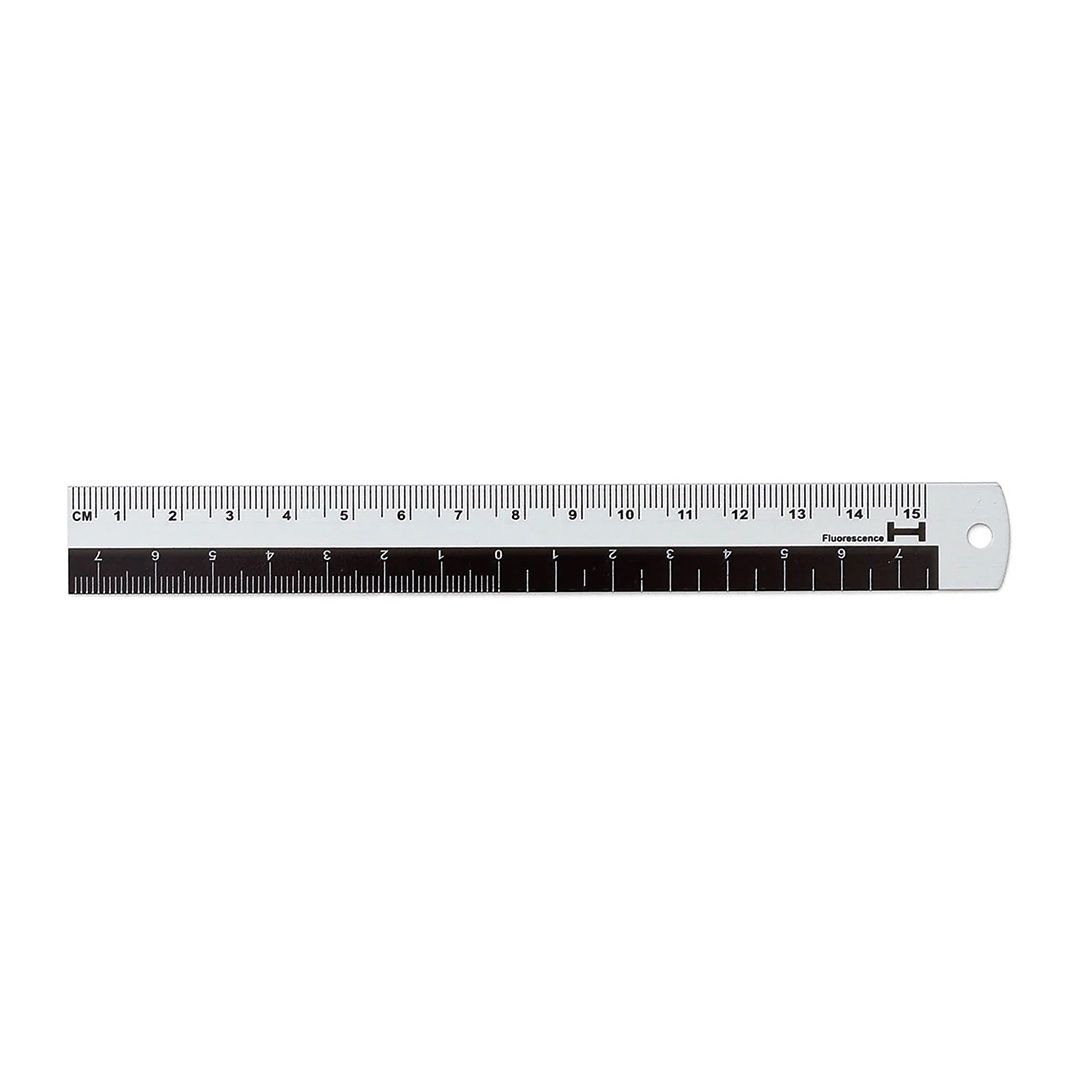 Penco Aluminum Metric Ruler, Color: Black