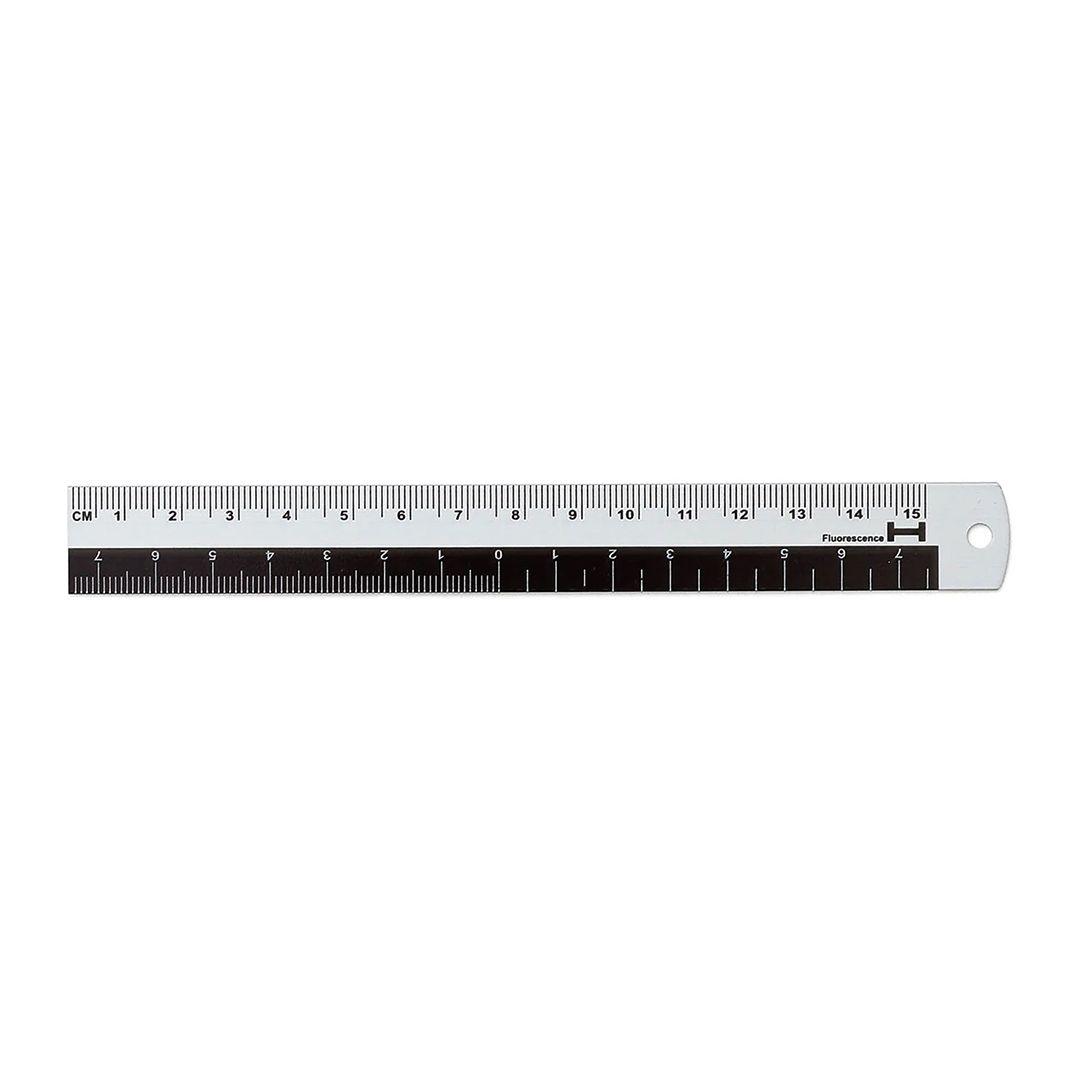 penco Aluminum Metric Ruler, Color: Black