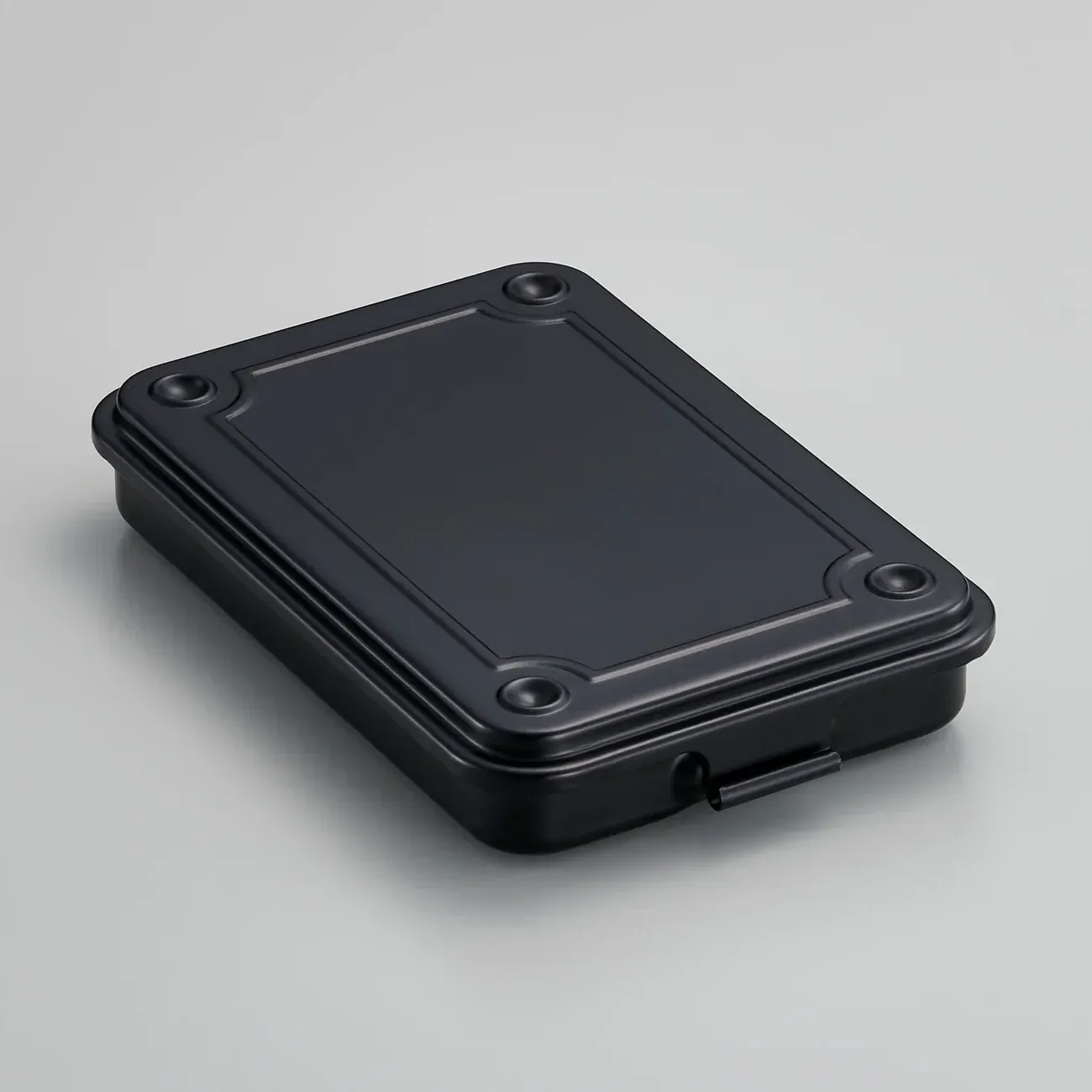 Toyo Steel Stackable Storage Box T-152, Color: Black