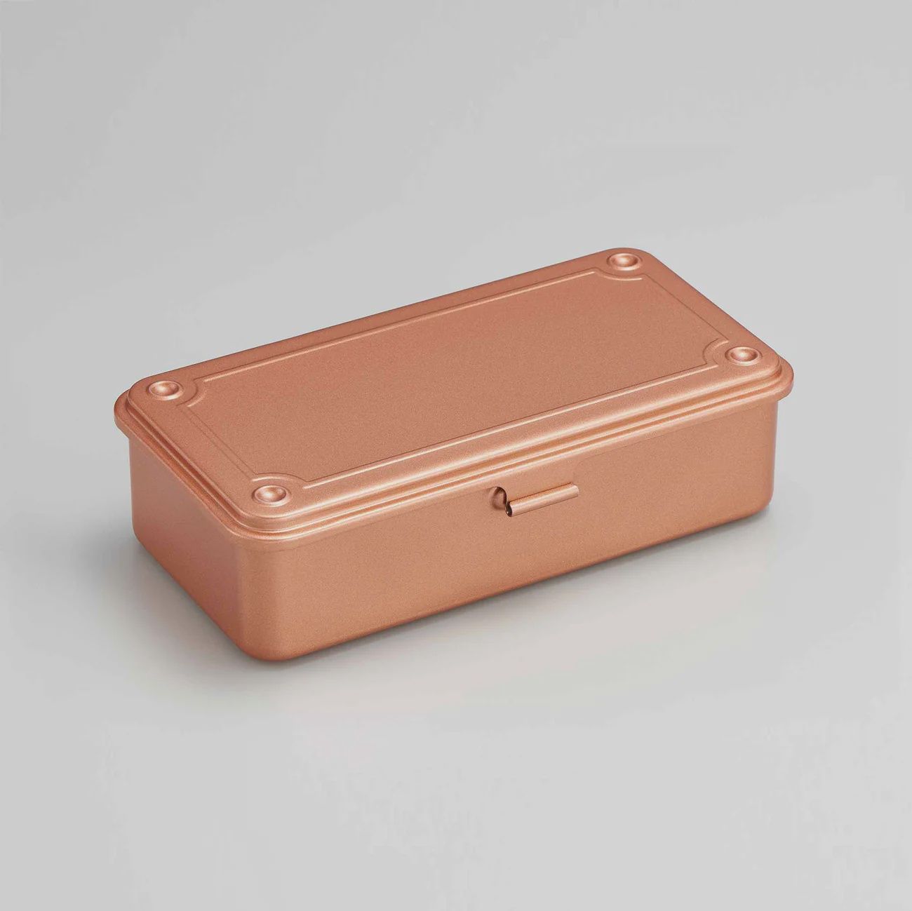 Toyo Steel Stackable Storage Box T-190, Color: Copper