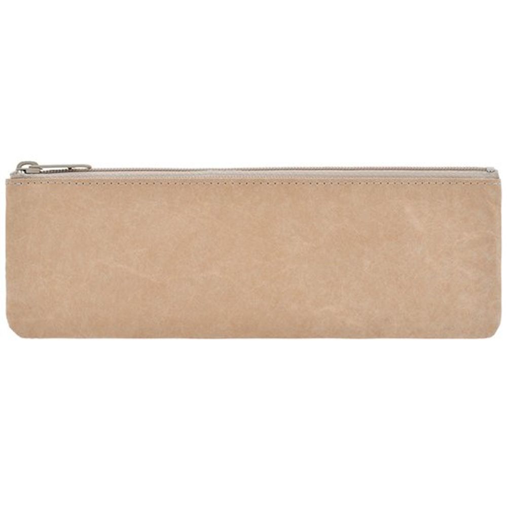 Pencil Case, Color: Brown, Size: Medium