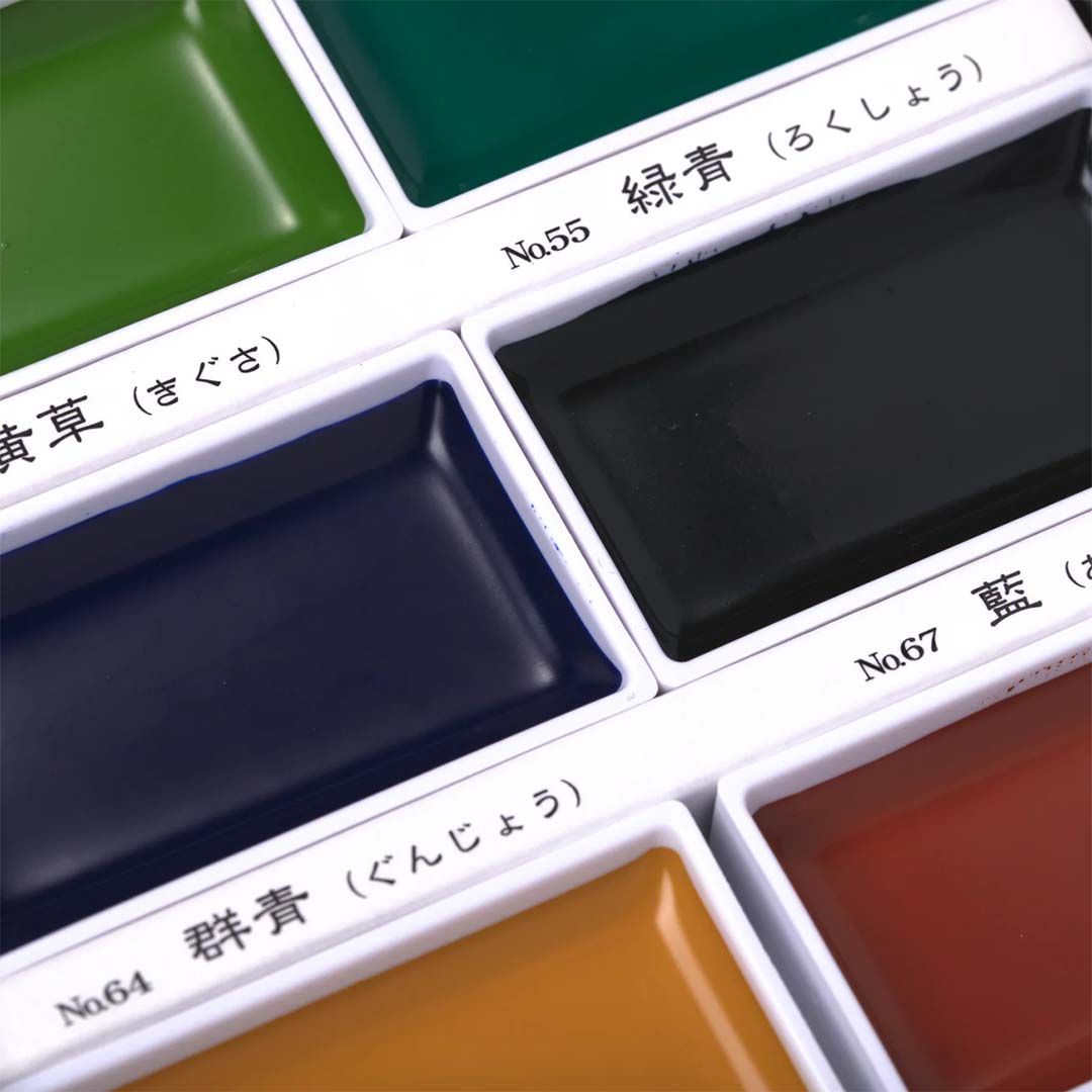 Gansai Tambi 12-color Watercolor Set
