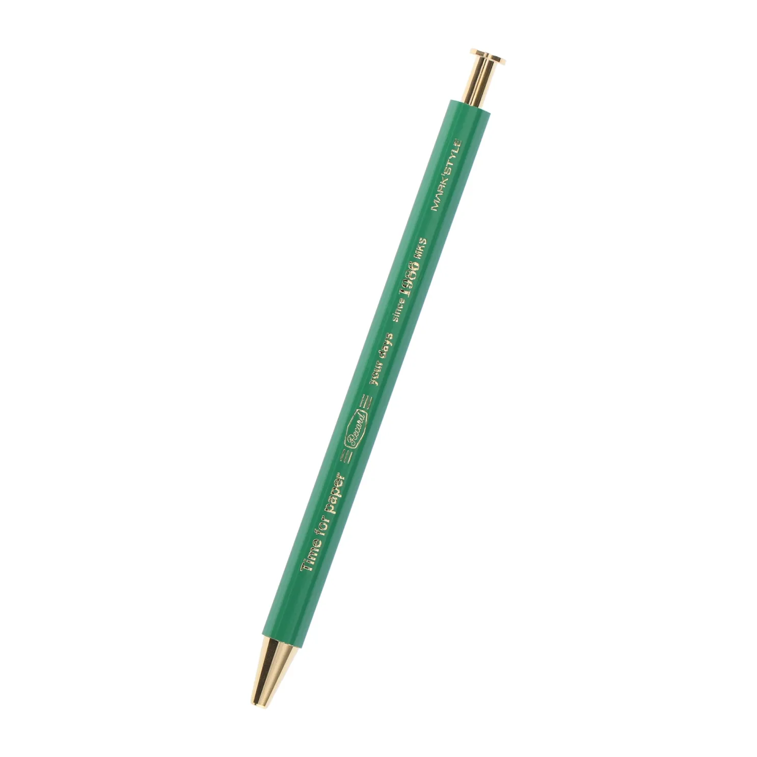 MARK'STYLE Time for Paper Gel Wood Pen, Color: Green