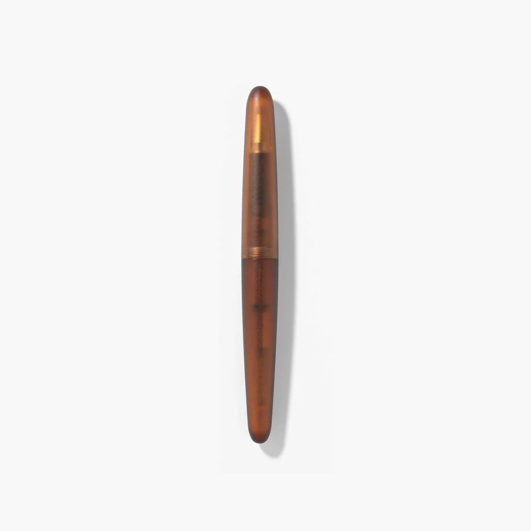 Kakimori Frost Fountain Pen, Color: Amber, Nib size: Fine