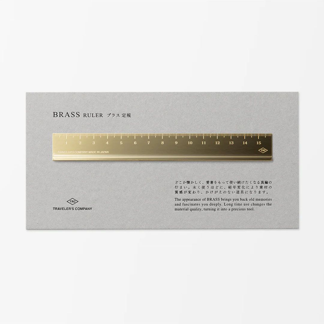 TRC Brass Ruler