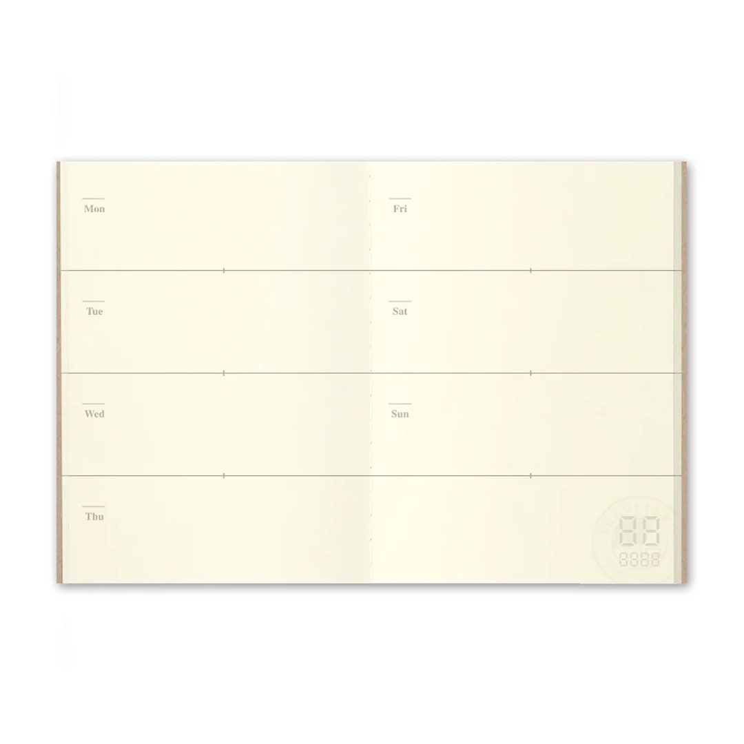 TRAVELER'S notebook Free Diary (Weekly)
