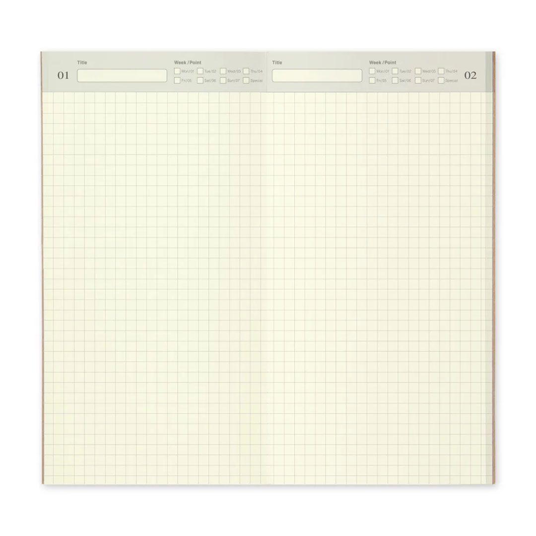 TRAVELER'S notebook Free Diary (Daily)