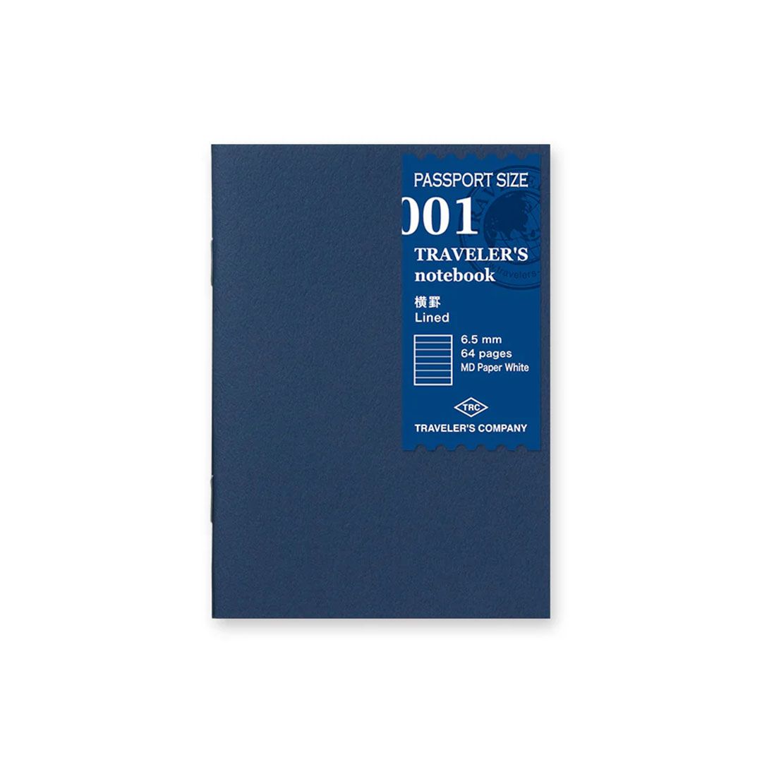 TRAVELER'S notebook Lined Notebook, Size: Passport