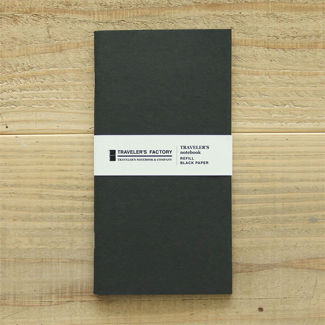 TRAVELER'S FACTORY Refill, Color: Black, Size: Regular