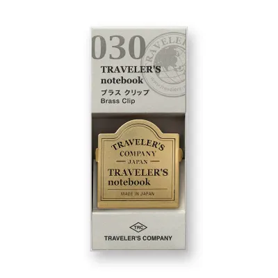TRAVELER'S COMPANY 030 Brass Clip