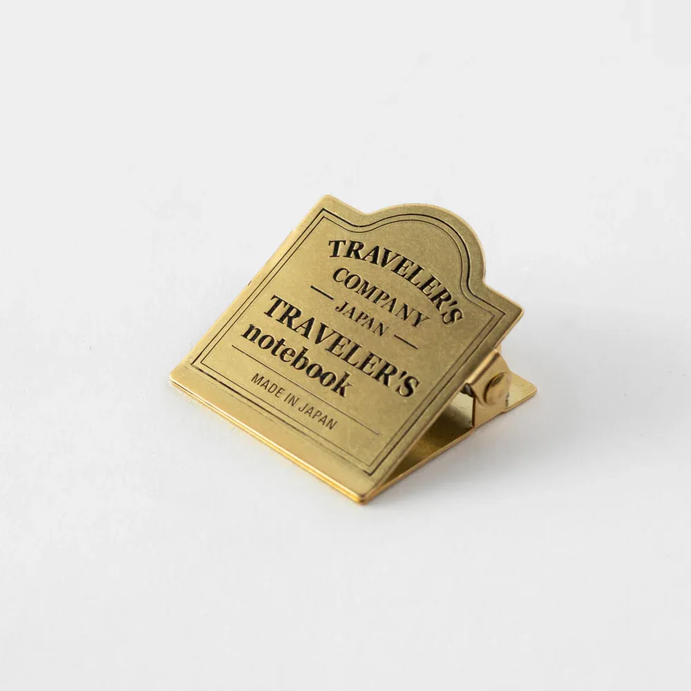 TRC Brass Clip, Color: TRC Logo
