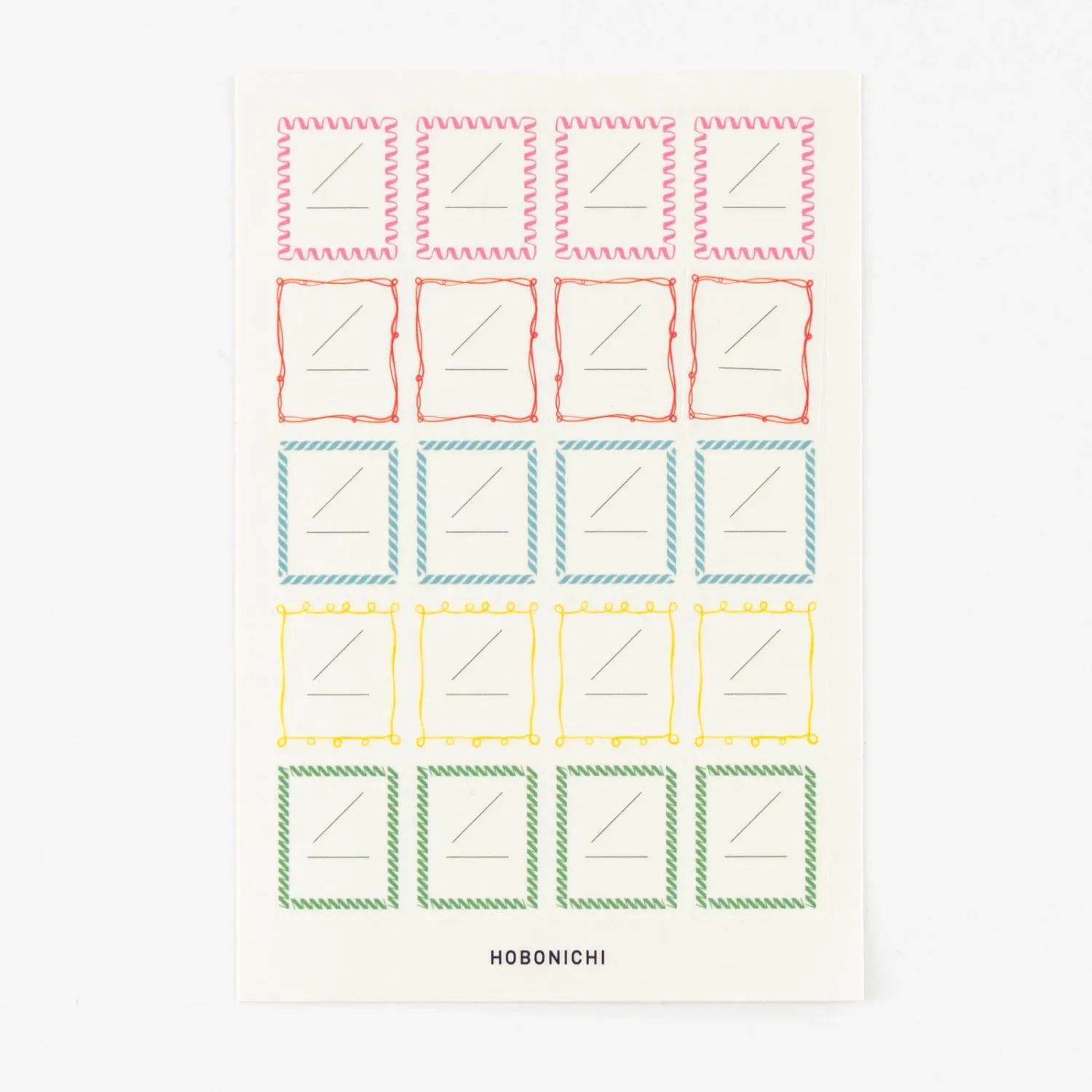 Hobonichi Frame Stickers for Dates
