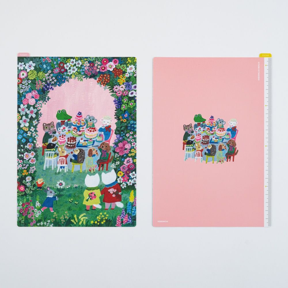 Hobonichi A5 Pencil Board: Yumi Kitagishi - In the Garden