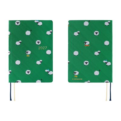 Hobonichi HON 2027 (English): Bow &amp; Tie - Sheep Sheep Sheep