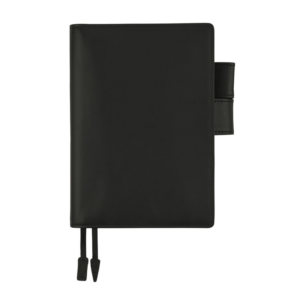 Hobonichi Techo Cover: Leather - TS Basic (Black), Size: A6