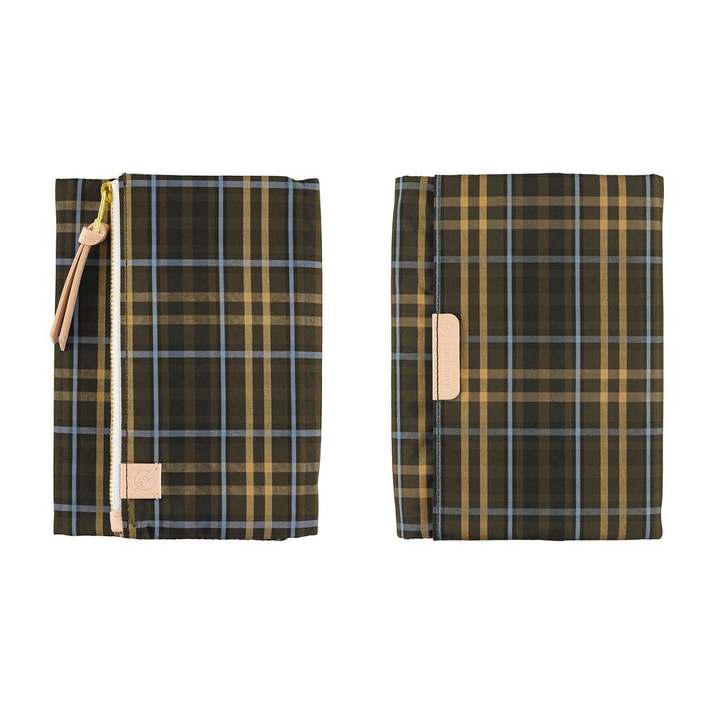 Hobonichi Techo Cover: Tragen, Color: Bitter Plaid, Size: A6