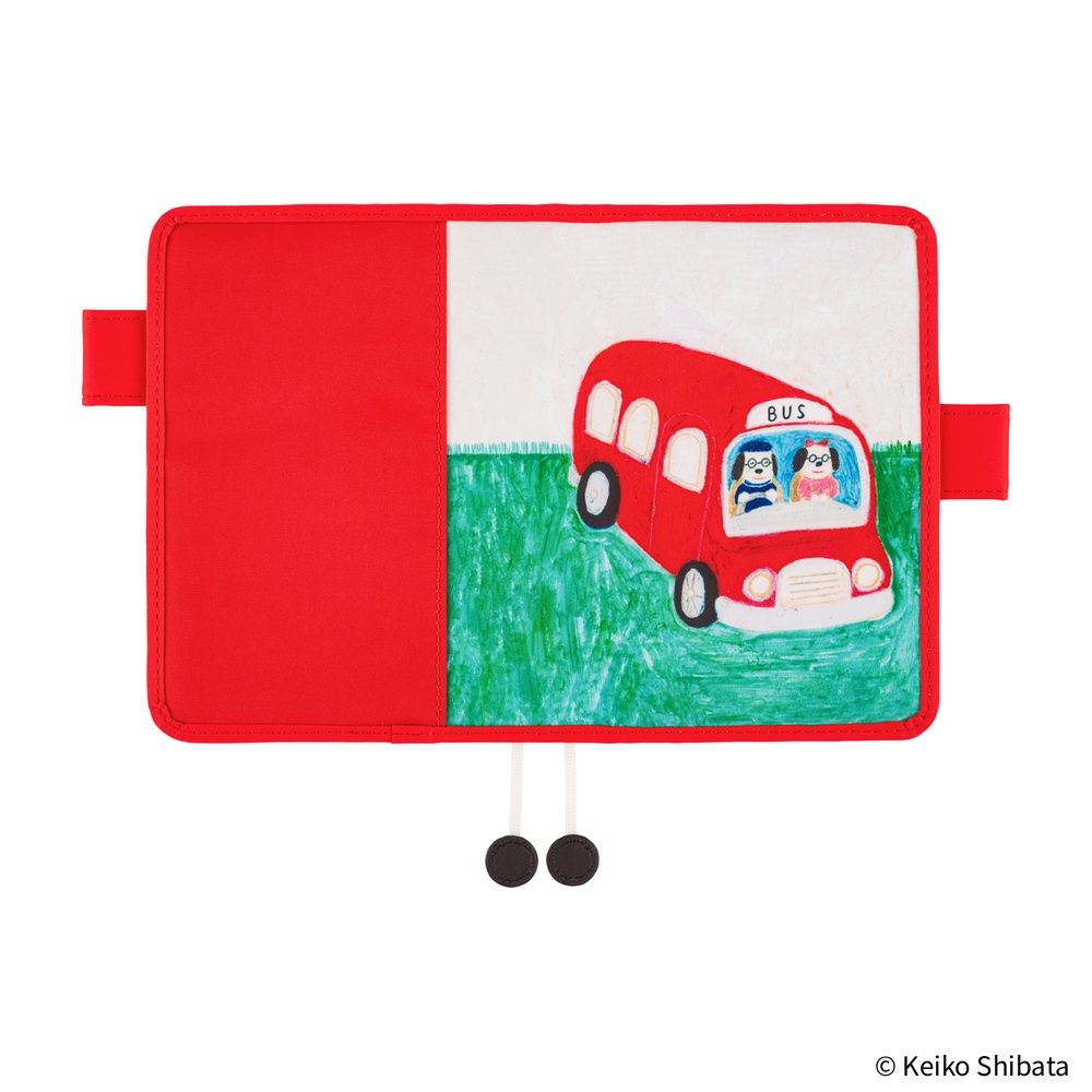 Hobonichi A6 Techo Cover: Keiko Shibata - Bus Management by Mr. and Mrs. Inoue, Size: A6
