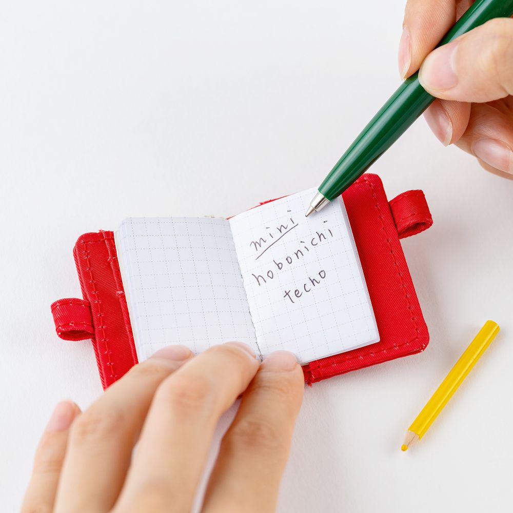 Hobonichi Mini Keychain: Red
