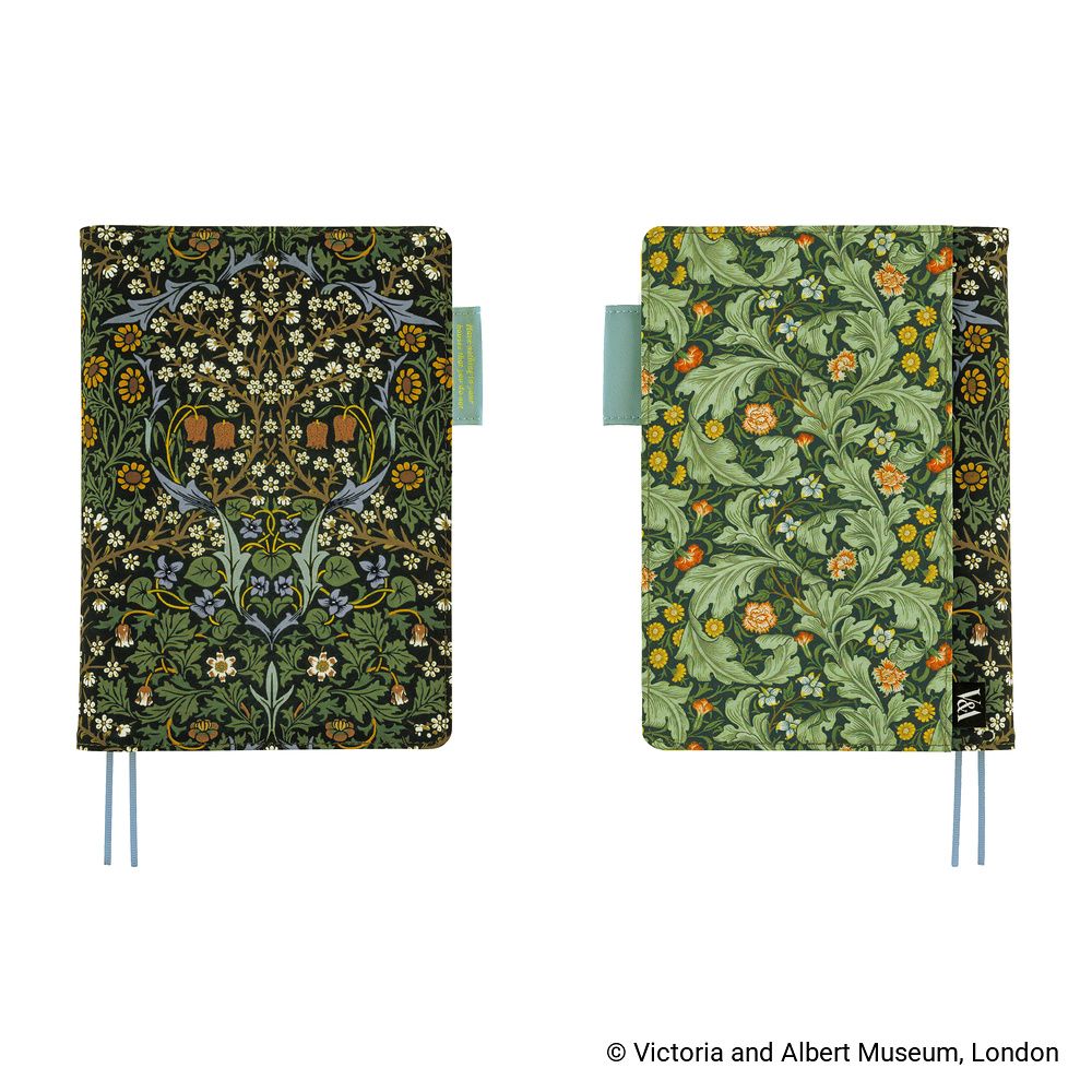 Hobonichi A5 Techo Cover: V&amp;A Series - Blackthorn, Size: A5