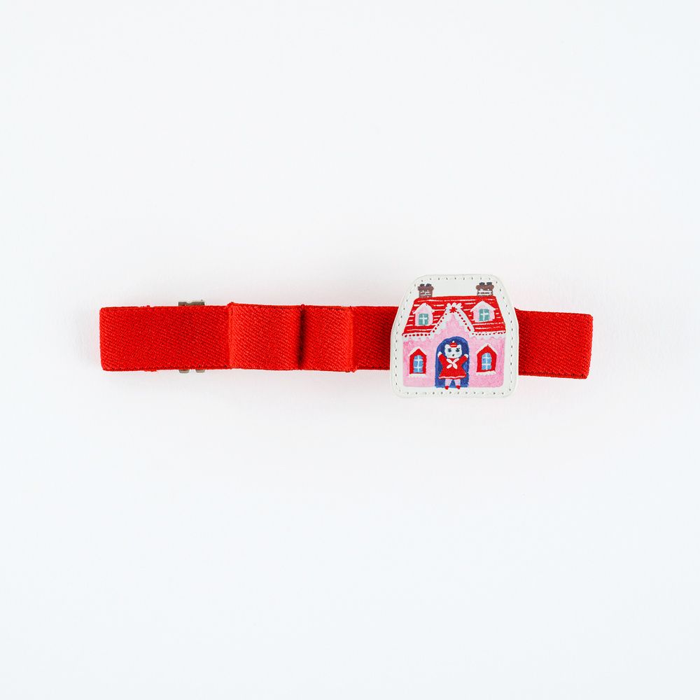 Hobonichi Book Band with Charm: Yumi Kitagishi - White Cat