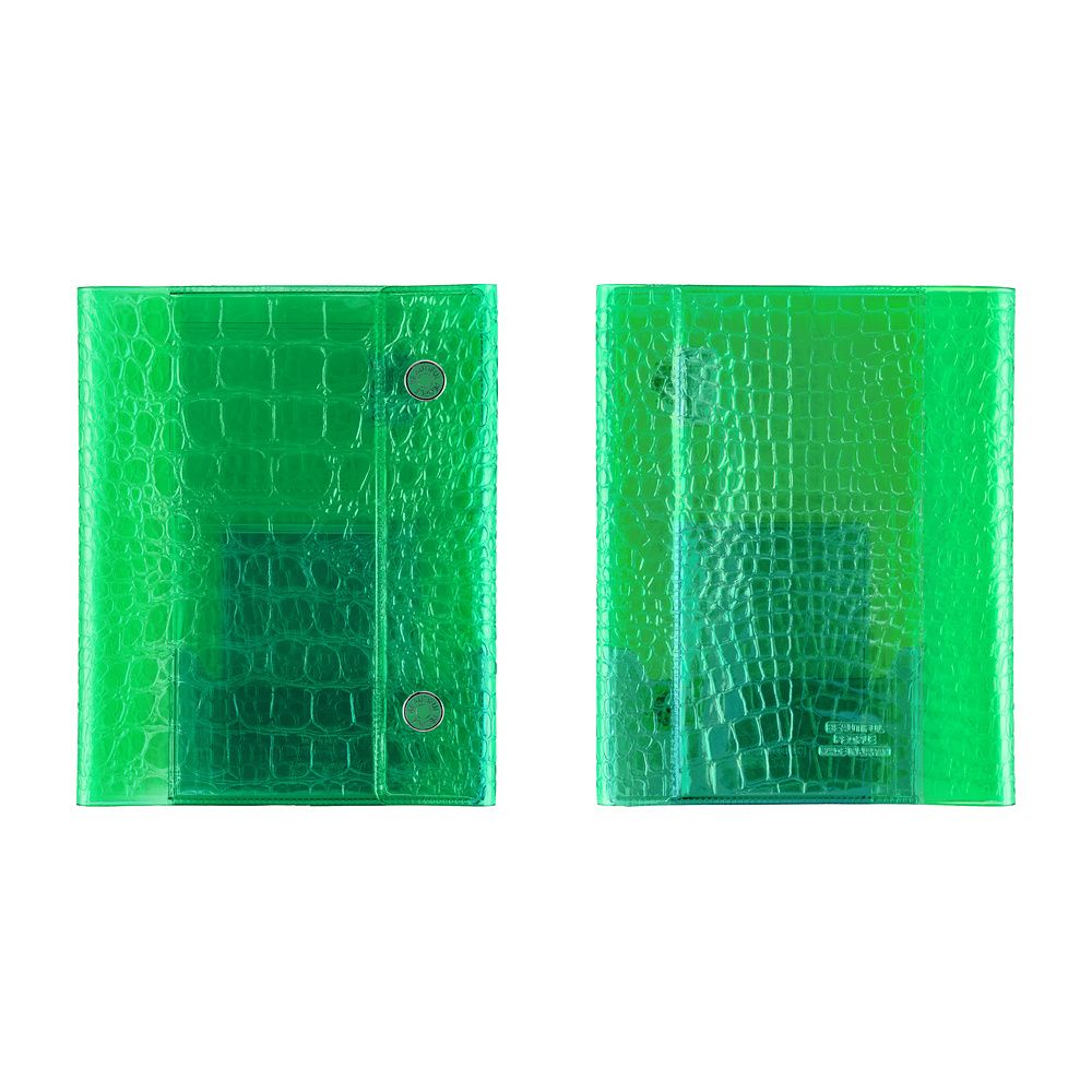 Hobonichi Techo Cover: beautiful people - Nothing to Hide, Color: Green, Size: A6