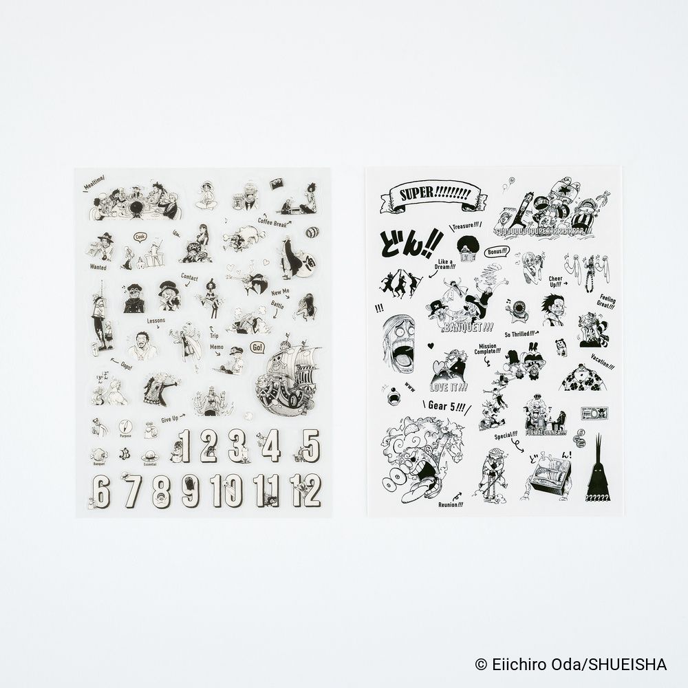 Hobonichi Stickers: ONE PIECE magazine - Daily / SUPER!!!