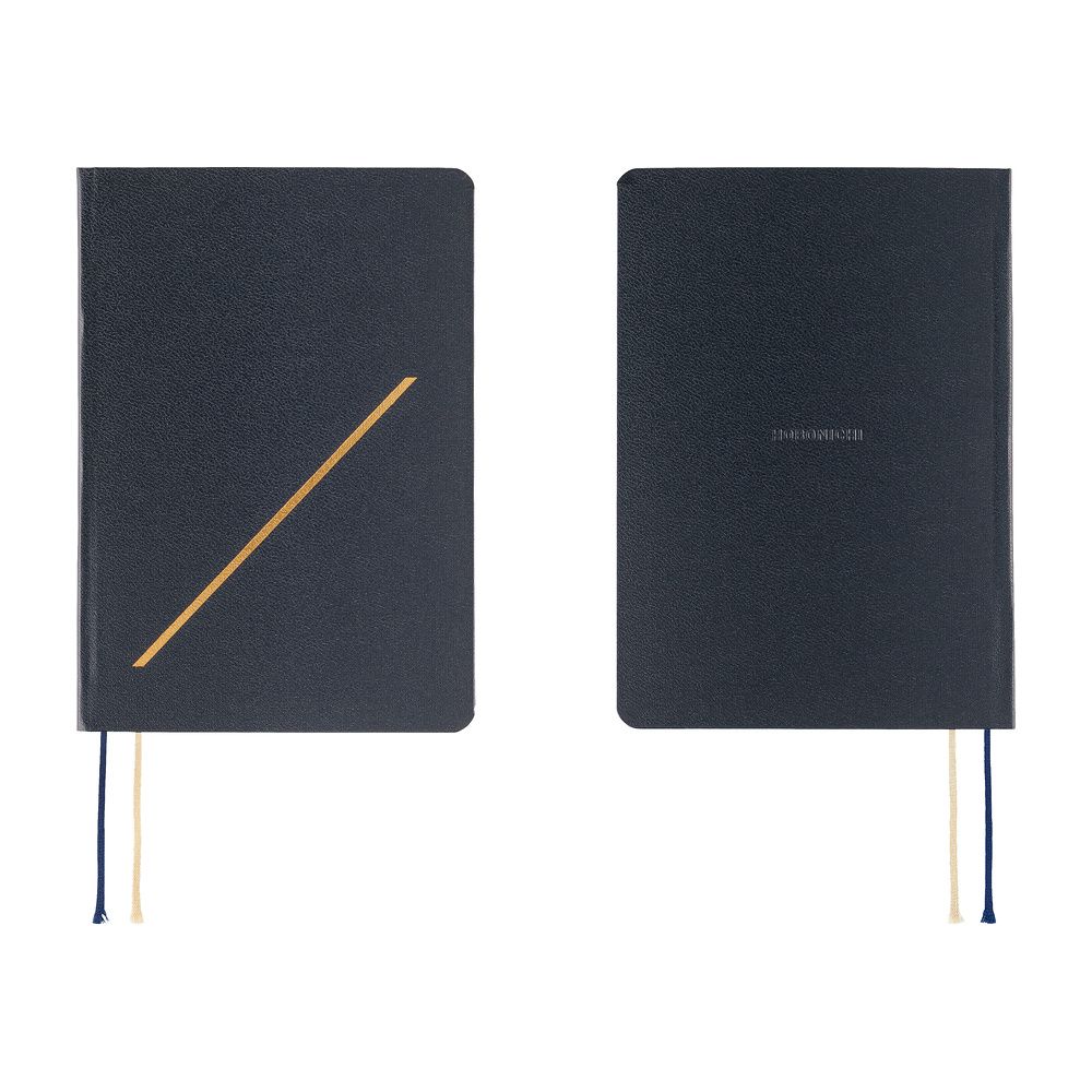 Hobonichi A6 HON 2027 (Japanese): Slash - Navy