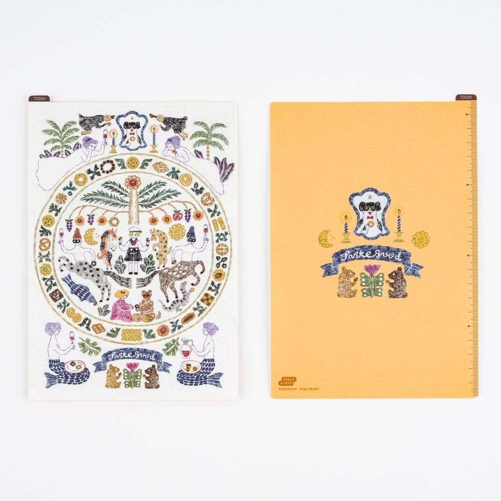 Hobonichi A5 Pencil Board: iyo okumi - Happy Tea Time (Taste Good)