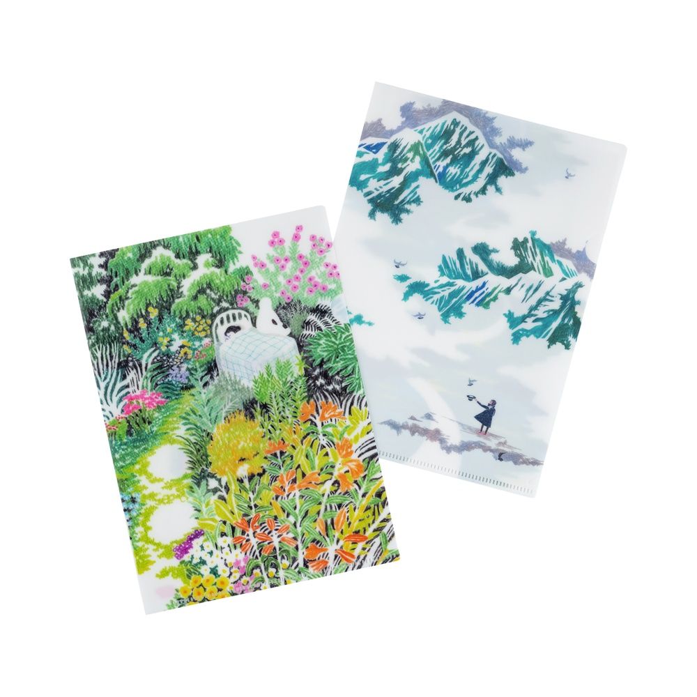 Hobonichi A5 Clear Folder: iyo okumi (Set of 2)