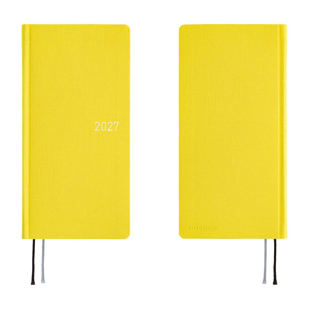 Hobonichi Weeks 2027 (Japanese): Colors - Canaria Yellow