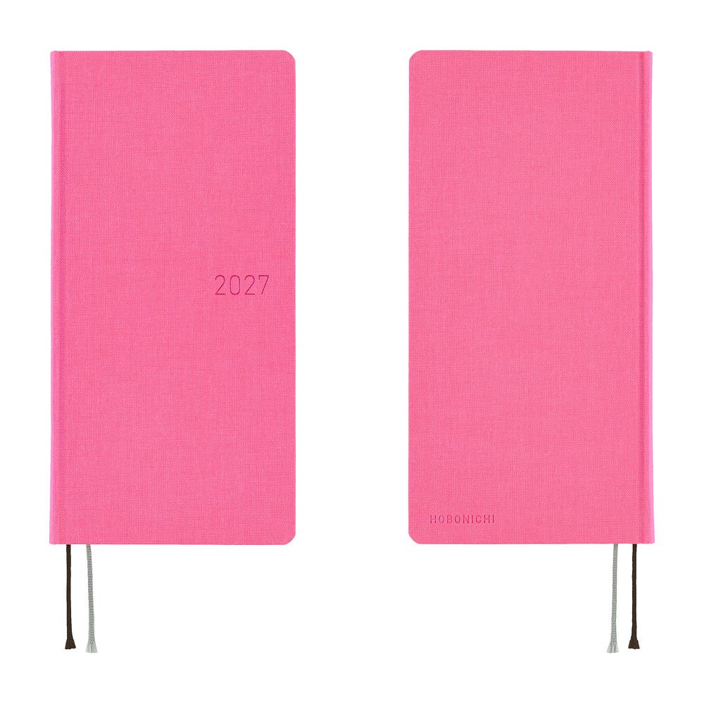 Hobonichi Weeks 2027 (Japanese): Colors - Pink Sapphire