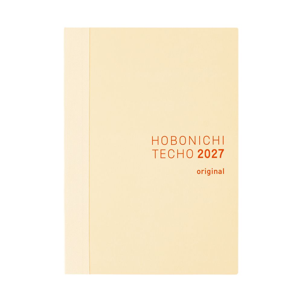 Hobonichi A6 Original 2027 (Japanese): Sunday Start