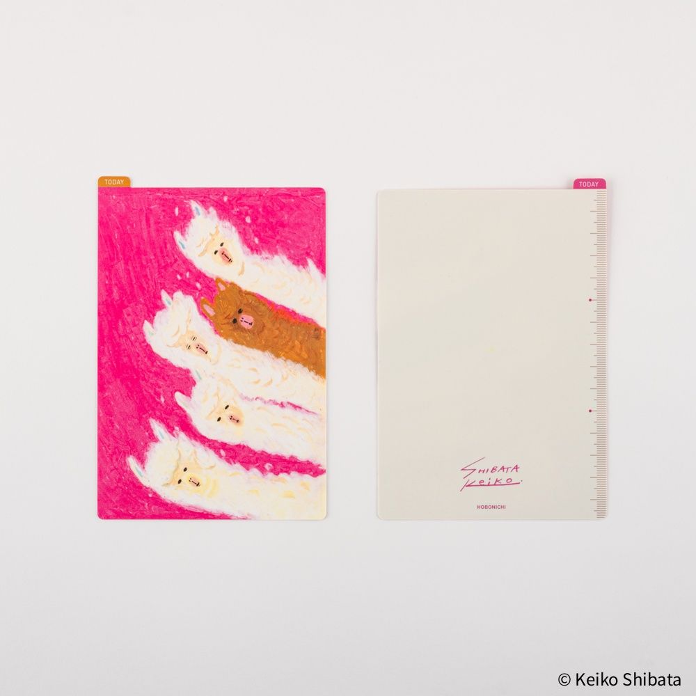 Hobonichi A6 Pencil Board: Keiko Shibata - Upwind Alpacas