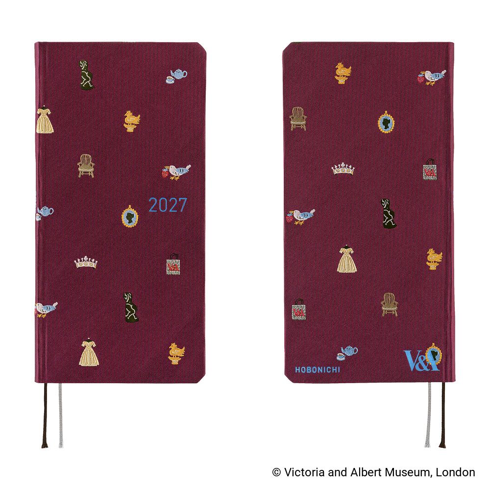 Hobonichi Weeks 2027 (Japanese): V&amp;A Series - Welcome to the V&amp;A
