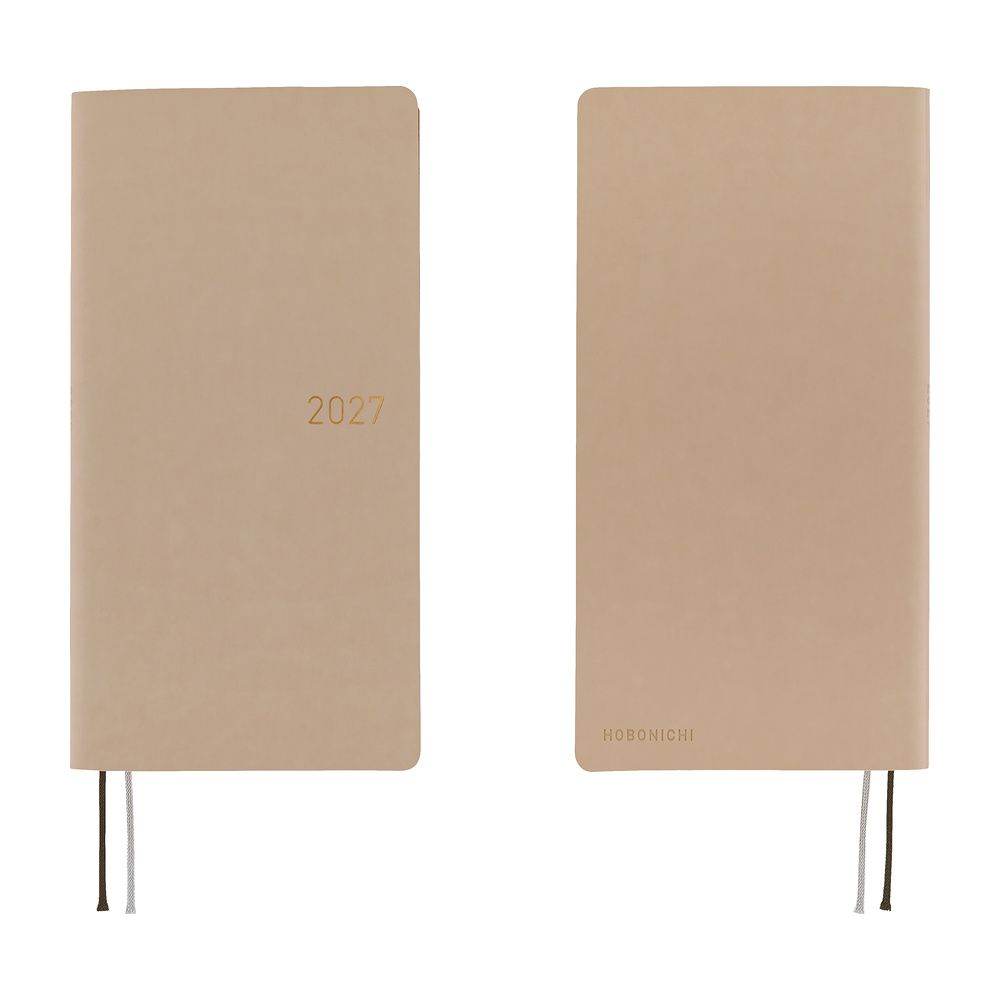 Hobonichi Weeks 2027 (Japanese): Smooth - Café au Lait