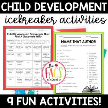 Child Development Icebreakers