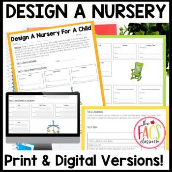 How to Design A Newborn Nursery On A Budget | Child Development | FCS