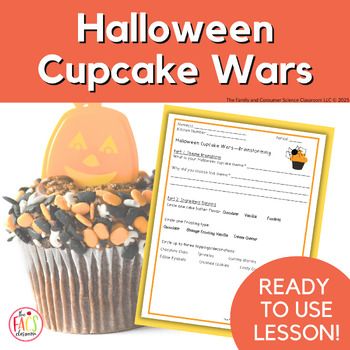 Cupcake Wars Culinary Halloween Baking Challenge | Culinary Arts and FCS