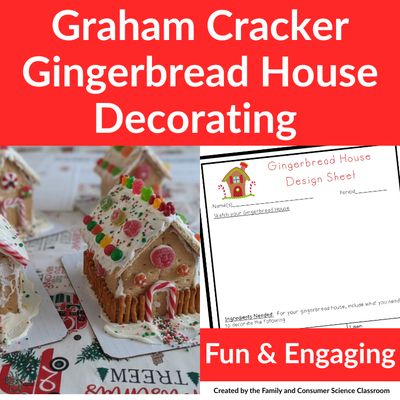 Design a Gingerbread House Planning Sheet & Project Culinary Christmas Contest