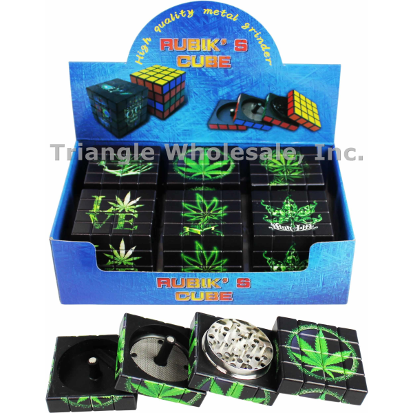 4 PART GRINDER - LEAVES