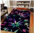 leave print rug, Size: 19&quot; X 31&quot;