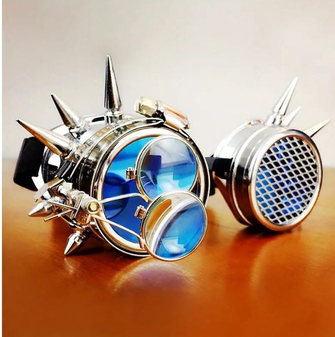 Men&#39;s Victorian Magnifying Steampunk Glasses