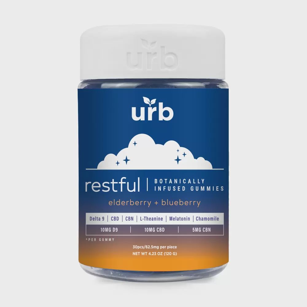 RESTFULL 30CT 1875MG, Flavor: ELDERBERRY/BLUEBERRY