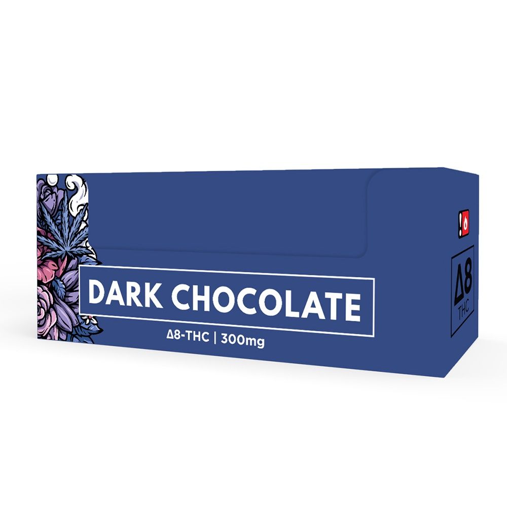 D8 300MG CHOCOLATE BAR, Flavor: DARK CHOCOLATE