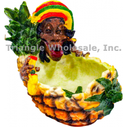 ASHTRAY RASTA PINEAPPLE