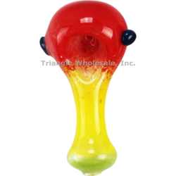 3.5&quot; HEAVY PIPE WITH RASTA COLORS