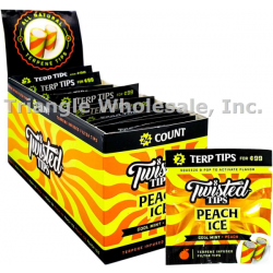 TWISTED TIPS, Flavor: PEACH ICE
