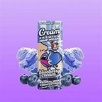CREAM PREMIUM HEMP WRAPS, Flavor: Blueberry