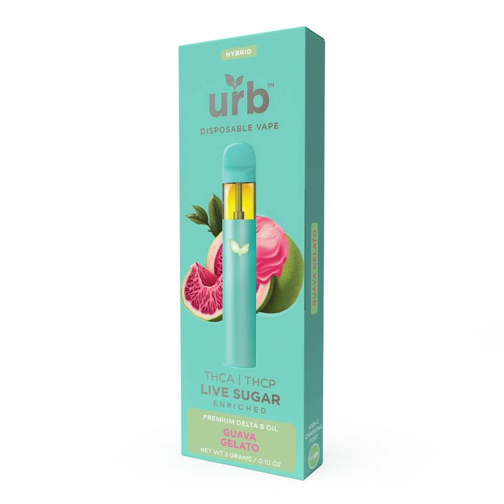 LIVE SUGAR, Flavor: Guava Gelato, Type: DISPOSABLE